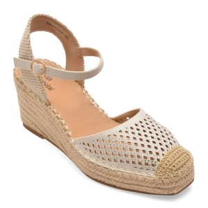 Pantofi FLAVIA PASSINI albi, 992, din material textil