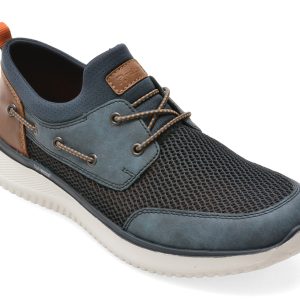 Pantofi sport RIEKER bleumarin, B9643, din material textil
