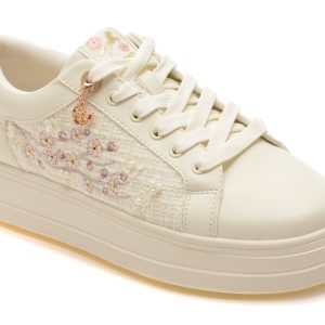 Pantofi sport ALDO albi, DERISSI 116, din piele ecologica