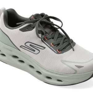 Pantofi sport SKECHERS gri, MAX CUSHIONING GLIDE-STEP, din material textil