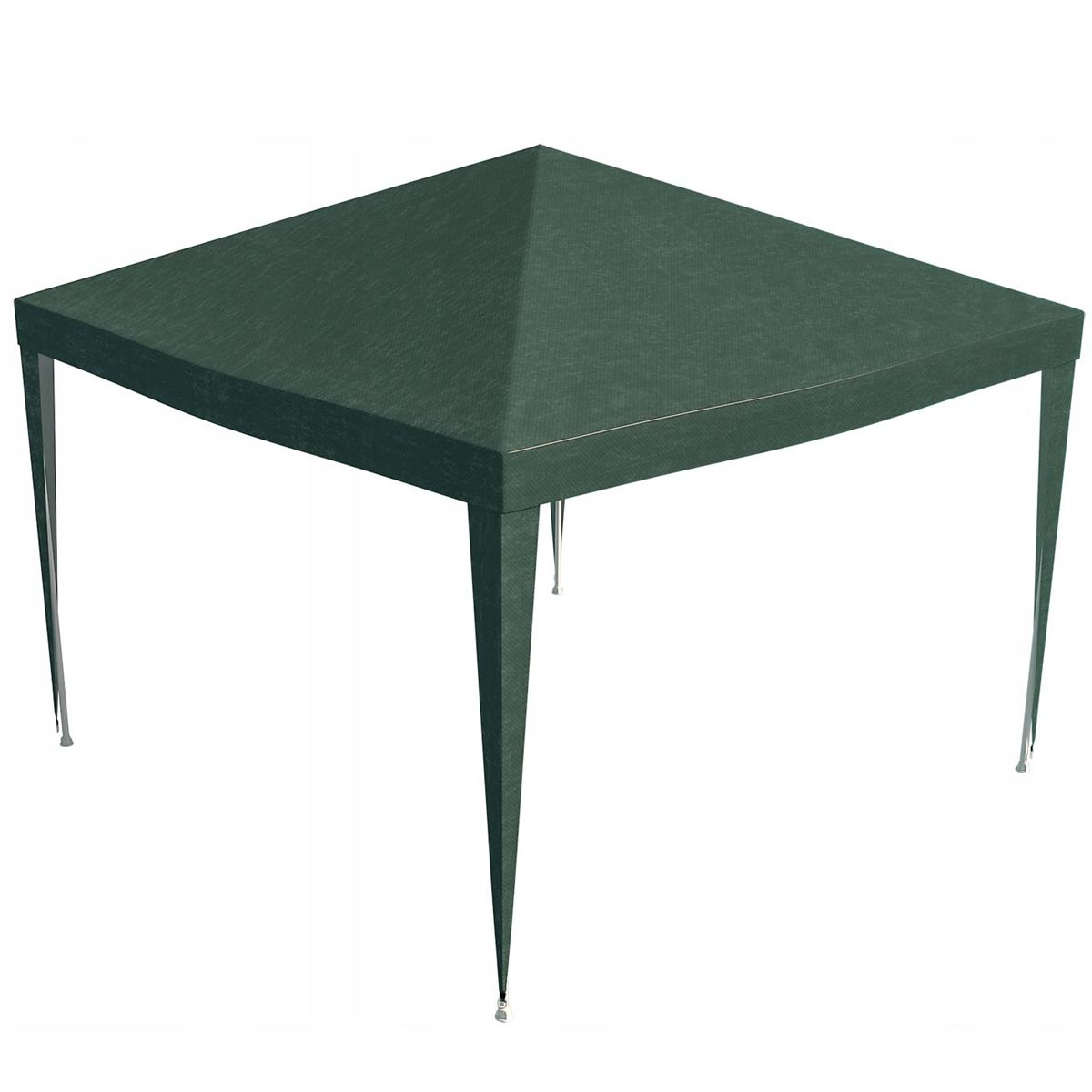 Acoperis inlocuire pavilion 300x300 cm, PE 100g m2 impermeabil, prindere velcro, verde