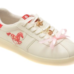 Pantofi sport ALDO albi, AUREMI 116, din piele ecologica
