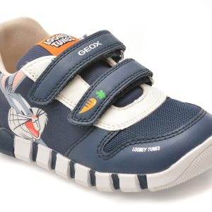 Pantofi sport GEOX bleumarin, B6555B, din material textil