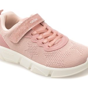 Pantofi sport GEOX roz, J55DLB, din material textil