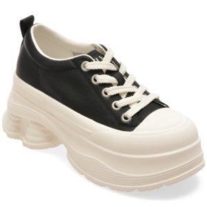 Pantofi sport FLAVIA PASSINI negri, 8550, din piele naturala