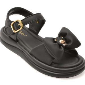 Sandale SELECTION KIDS negre, 25808, din piele ecologica