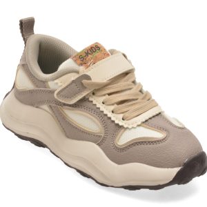 Pantofi sport SELECTION KIDS gri, W313, din material textil