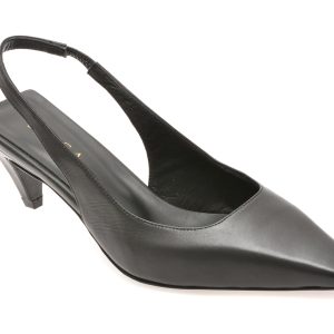 Pantofi eleganti EPICA negri, 144498, din piele naturala