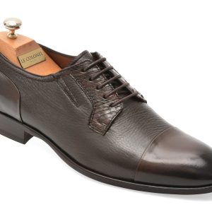Pantofi eleganti LE COLONEL maro, 327118, din piele naturala