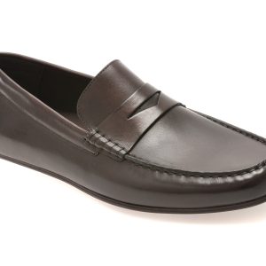 Mocasini eleganti ALDO maro, BIELLO-IN 201, din piele naturala