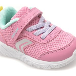 Pantofi sport GEOX roz, B454TD, din material textil