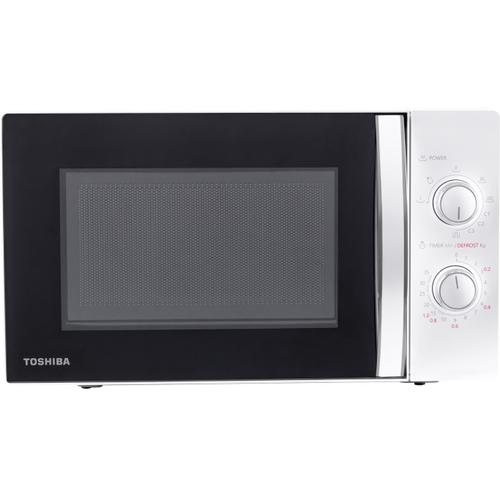 Cuptor microunde Toshiba MW-MG20PWH, 20 l, 800W, Grill, 6 nivele putere, Iluminare LED (Alb)
