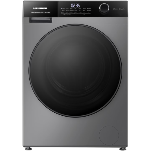 Masina de spalat rufe HEINNER HWM-HMK9014IVTA+++, 9 kg, Clasa A, 15 programe, Motor Inverter, Control Touch (Gri)