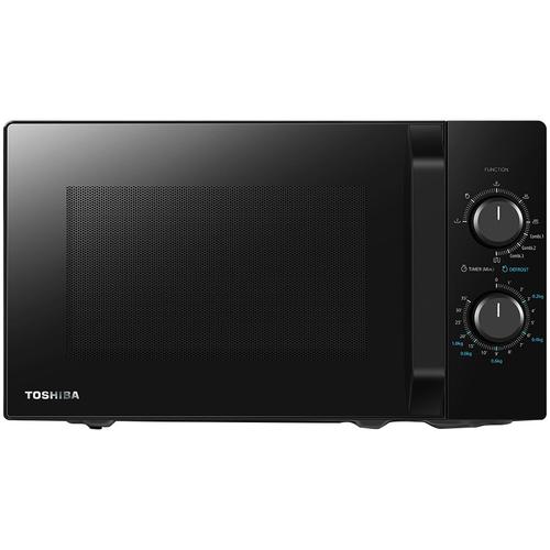 Cuptor cu microunde Toshiba MW2-MG20PBK, 20 l, 800 W, Grill, 5 nivele putere, Iluminare LED, Timer (Negru)