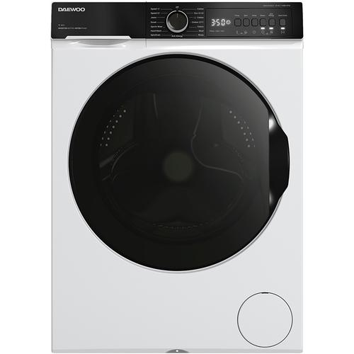 Masina de spalat rufe DWD-XV8021 Daewoo, 8 kg, motor inverter, 1400 rpm, clasa A, 55 l capacitate, functie Wi-fi, design: Panou T2 negru + usa XXL neagra (Alb)
