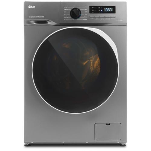 Masina de spalat rufe LDK Queen INV714SBKDS, Clasa A, Capacitate 7 Kg, 1400 rpm, Steam, Amanare pornire, DrumClean, Motor Inverter (Argintiu)