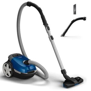 Aspirator cu sac Philips Seria 3000 XD3110/09, 3 L, 650 W (Albastru/Negru)