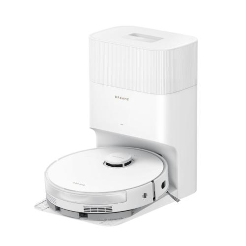 Aspirator robot Dreame D20 Plus RLD35GD, Autonomie 285 minute, Rezervor apa 0.35 l, Recipient praf 0.5 l, 13000 Pa, 214 m2, Statie cu incarcare si purificare (Alb)
