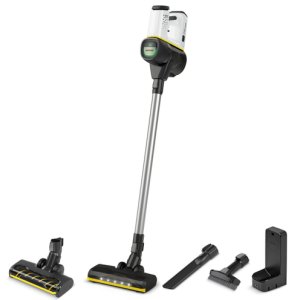 Aspirator vertical Karcher VC 6  Cordless ourFamily Duo, acumulator, 800ml, 25.2V (Alb/Negru)