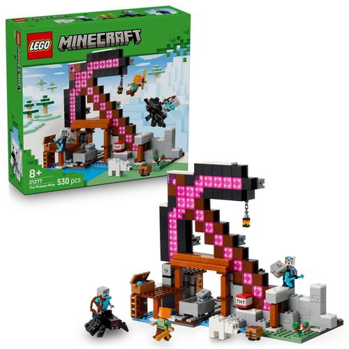 LEGOÂ® MinecraftÂ® - Mina Tarnacop 21277, 530 piese