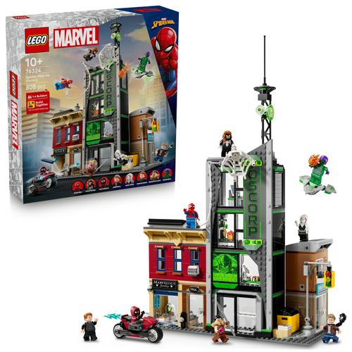 LEGOÂ® Marvel - Omul-Paianjen vs Oscorp 76324, 808 piese