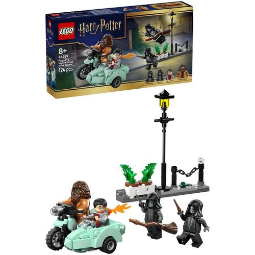 LEGOÂ® Harry Potter TM - Hagridâ„¢ si Harry in fuga de pe Aleea Boschetelor 76459, 124 piese