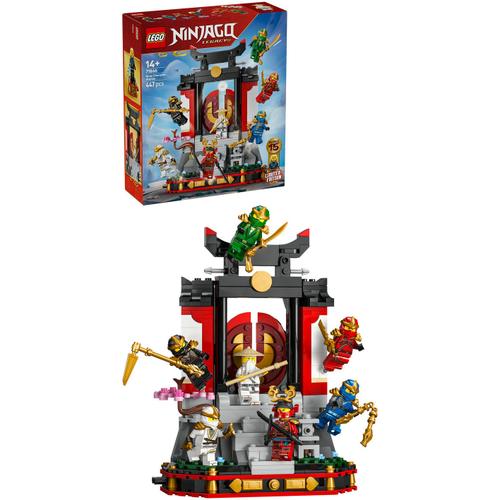 LEGOÂ® Ninjago - Model pentru etalare cu personaje ninja la a 15-a aniversare 71866, 447 piese