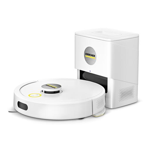 Aspirator robot Karcher RVC 3 Comfort, 15000 Pa, Navigare LiDAR, Autonomie 130 minute, Rezervor apa 280 ml, Recipient praf 240 ml, Control prin aplicatie, Wi-Fi, Bluetooth (Alb)