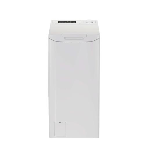 ​Masina de spalat rufe cu incarcare verticala Candy TCA273D2-S, 7 kg, 1200 RPM, Display 3D, Wi-Fi, Mix Power Systems, Gentle Touch Opening, Clasa D (Alb)