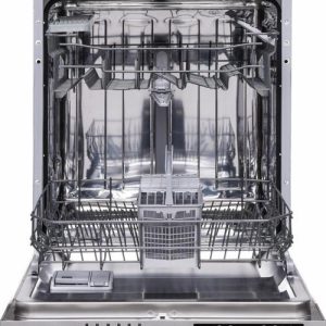 Masina de spalat vase incorporabila Heinner HDW-BI6614IE++, 14 Seturi, 6 Programe, Aquastop, Clasa E, 60 cm (Alb)