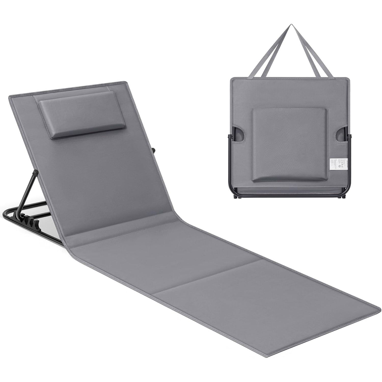 Scara pliabila aluminiu 4 trepte cu platforma, maner sprijin, antiderapanta, max 150 kg, 135 cm, negru