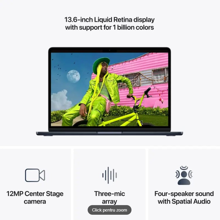 Laptop APPLE MacBook Air 13 M5 mdhe4ro